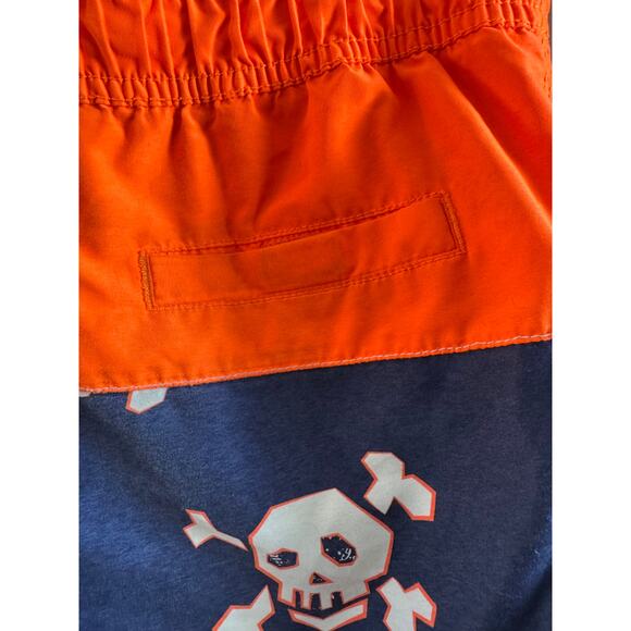 Boys' Place 1989 Skull Print Swim Trunks - Size Large (10-12) - Picture 7 of 8
